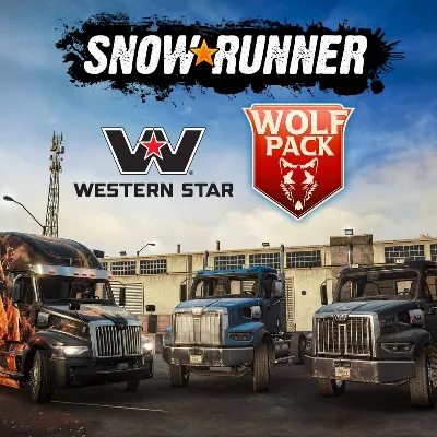 ✅SnowRunner - Western Star Wolf Pack✅PS4✅PS5✅ПСН