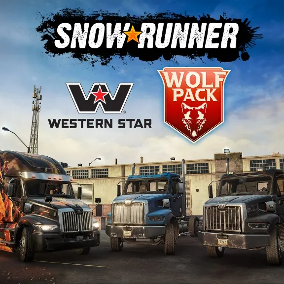 ✅SnowRunner - Western Star Wolf Pack✅PS4✅PS5✅ПСН
