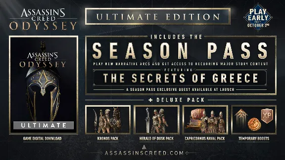 Assassin&acute;s Creed Odyssey - Ultimate Edition Steam Gift