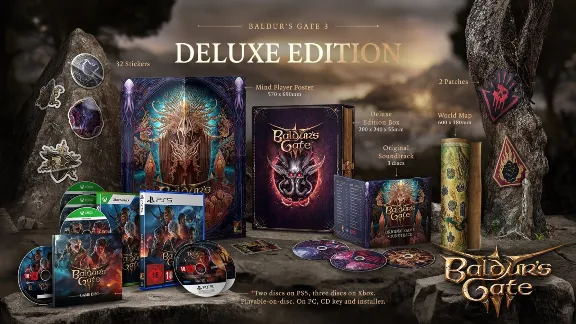 ✅ Baldur&acute;s Gate 3 🔥Deluxe🔥 Xbox X|S Key 🔑