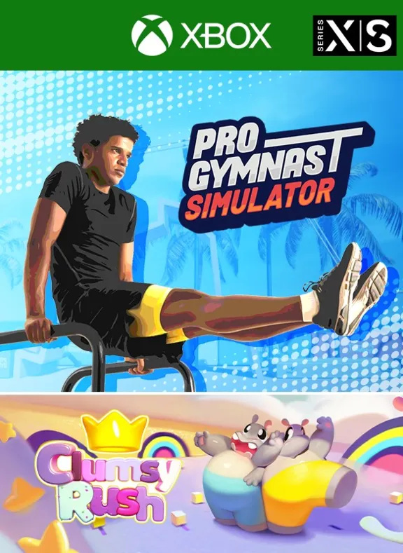 ❗PRO GYMNAST SIMULATOR + CLUMSY RUSH❗XBOX ONE/X|S🔑КЛЮЧ