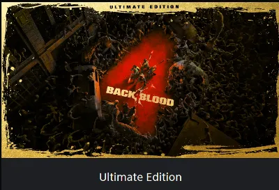 💥Back 4 Blood ⚪ EPIC GAMES PC/ПК 🔴ТR🔴