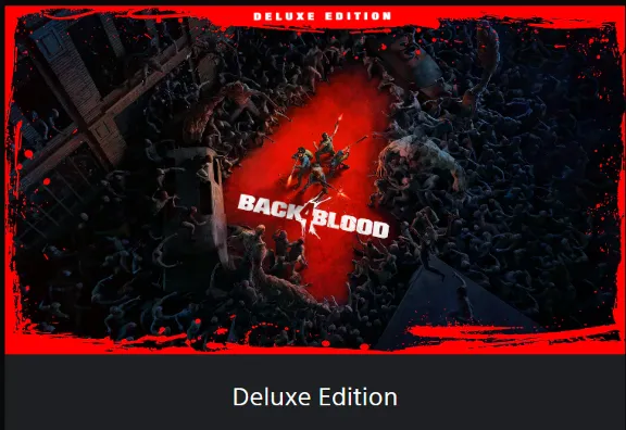 💥Back 4 Blood ⚪ EPIC GAMES PC/ПК 🔴ТR🔴