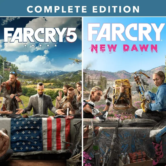 Far Cry 5 + Far Cry New Dawn Deluxe Edition Bundle (Steam Gift RU)