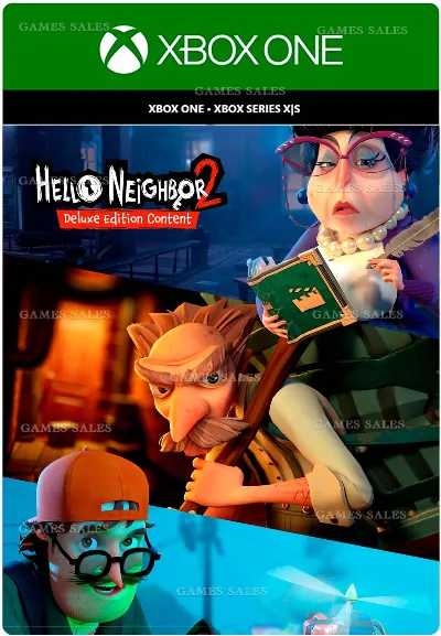 ✅HELLO NEIGHBOR 2 DELUXE EDITION CONTENT❤️XBOX+PC🔑КЛЮЧ