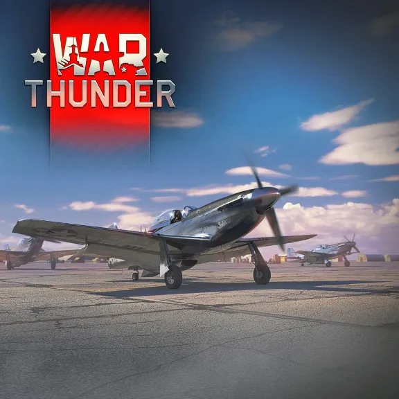 War Thunder - Mustang ПСН PLAYSTATION