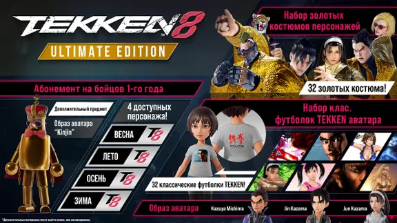 TEKKEN 8. Ultimate | LOGIN:PASS | АВТО 24/7 | OFFLINE🔥