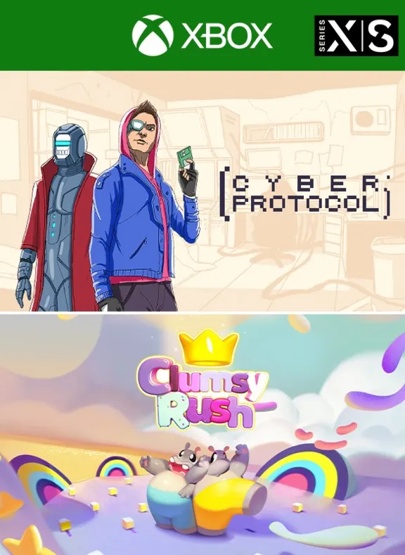 ❗CLUMSY RUSH + CYBER PROTOCOL❗XBOX ONE/X|S🔑КЛЮЧ❗