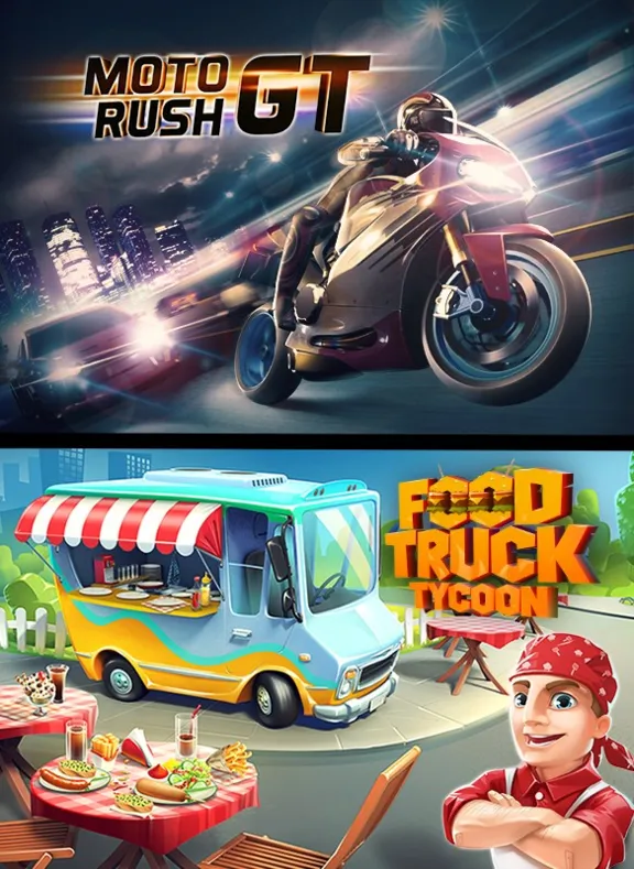 ❗MOTO RUSH GT + FOOD TRUCK TYCOON❗XBOX ONE/X|S🔑КЛЮЧ