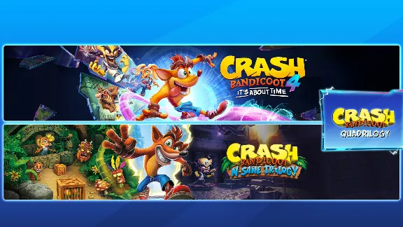 Crash Bandicoot - Quadrilogy Bundle (XBOX One / Xbox Series X|S /ARG)