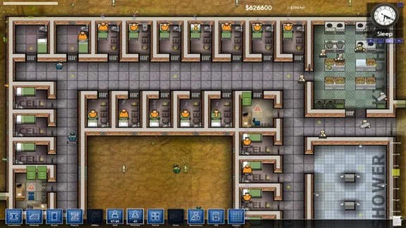 Prison Architect (RU/CIS activation; ROW Steam gift)