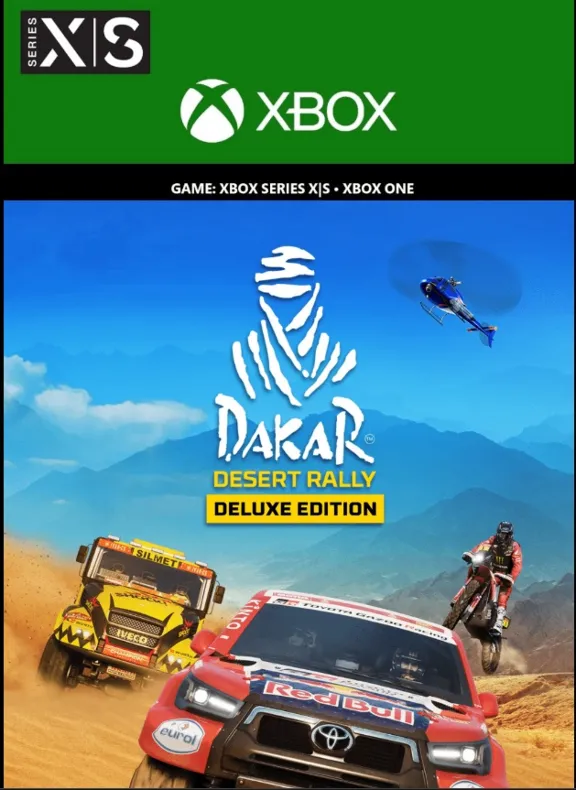 🔥🎮DAKAR DESERT RALLY DELUXE XBOX ONE X|S KEY🎮🔥