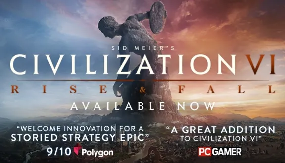 DLC Civilization VI: Rise and Fall МИР АВТО