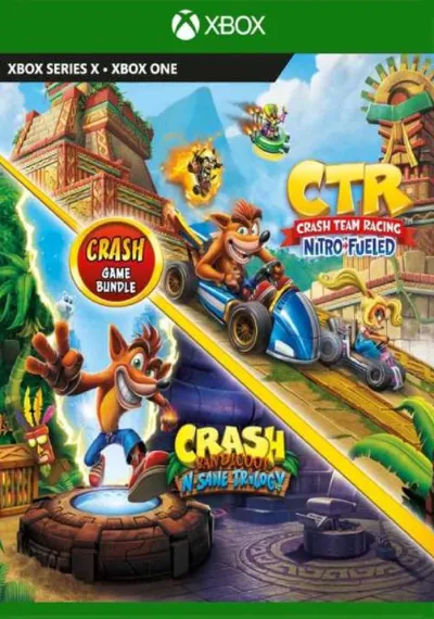 🔥CRASH BANDICOOT N. SANE TRILOGY + CTR NITRO-FUELED🔑