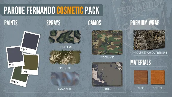 ✅theHunter: Call of the Wild Parque Fernando Cosmetic