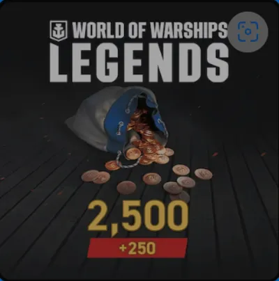 💥WORLD OF WARSHIPS: LEGENDS- Doubloons 🔵PS4/PS5🔴TR🔴
