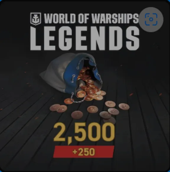 💥WORLD OF WARSHIPS: LEGENDS- Doubloons 🔵PS4/PS5🔴TR🔴
