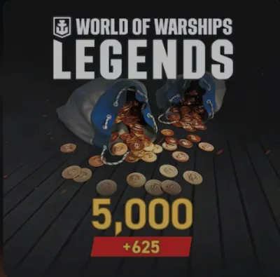 💥WORLD OF WARSHIPS: LEGENDS- Doubloons 🔵PS4/PS5🔴TR🔴