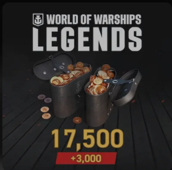💥WORLD OF WARSHIPS: LEGENDS- Doubloons 🔵PS4/PS5🔴TR🔴
