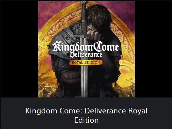 💥Kingdom Come: Deliverance 🔵 PS4 / PS5  🔴ТУРЦИЯ🔴