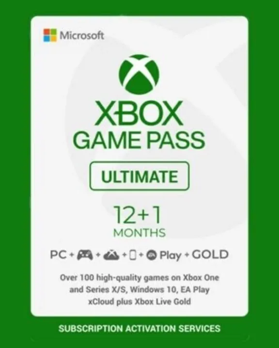 XBOX GAME PASS ULTIMATE 12+1 MONTH🔑 KEYS 🌎 NO FEES