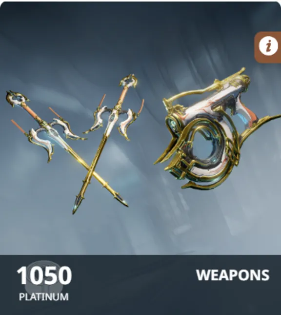 (PC) Warframe. Прайм доступ. ОРУЖИЕ. 1050 Платины