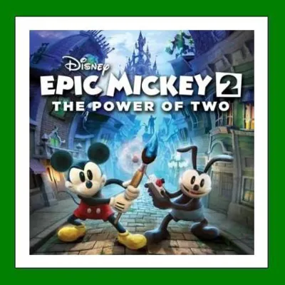 ✅Disney Epic Mickey 2 The Power of Two✔️Steam Key🔑Global🌎