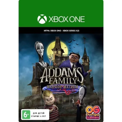 🔥🎮THE ADDAMS FAMILY MANSION MAYHEM XBOX ONE X|S🎮🔥