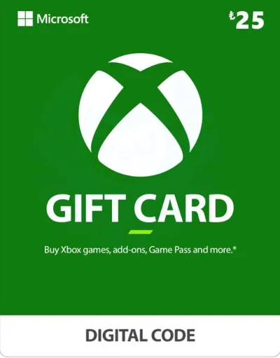 🟥 25 TRY / TL / ЛИР КАРТА ПОПОЛНЕНИЯ 🔑💸 XBOX