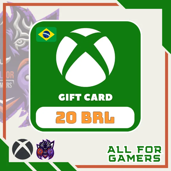 ❎Xbox Live Gift Card 20 BRL BRA (Brazil ONLY) 🇧🇷