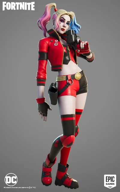 🔑Fortnite - Rebirth Harley Quinn Skin (DLC) Epic Key🔑