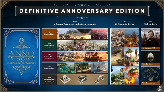 🔥Anno 1800 Definitive Annoversary Edition UPLAY🔑КЛЮЧ