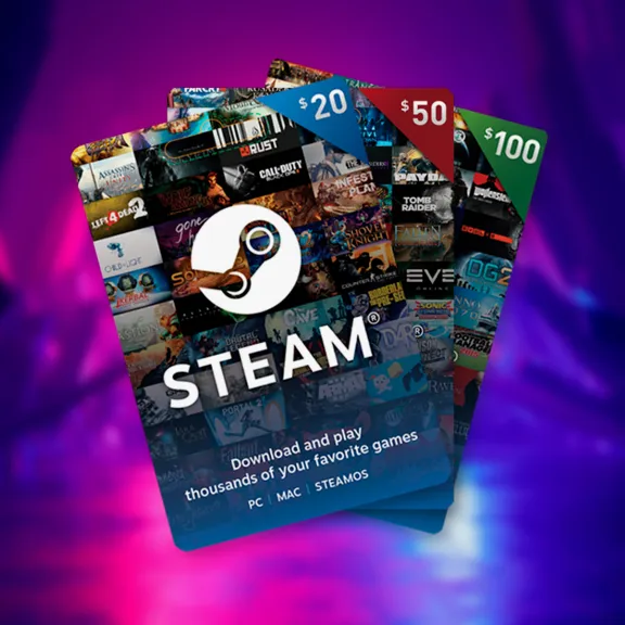 КОДЫ STEAM USD ТУРЦИЯ, КАЗАХСТАН, ARG, UA, USA  Авто 0%