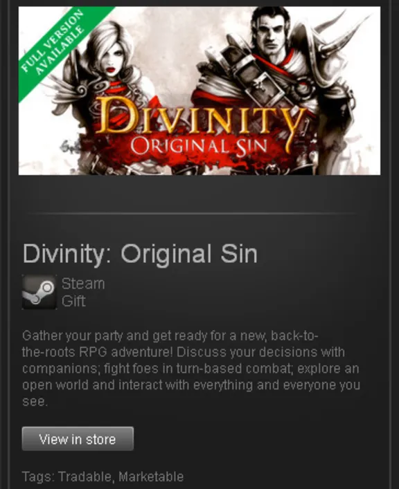 Divinity Original Sin Enhanced Edition + Classic - STEAM Gift - Region Free / GLOBAL
