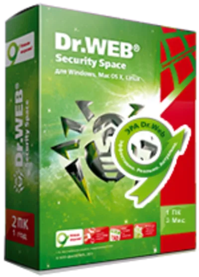 Dr.Web Sec. Space Pro 1 ПК 3 месяца + Mobile 200% рабоч