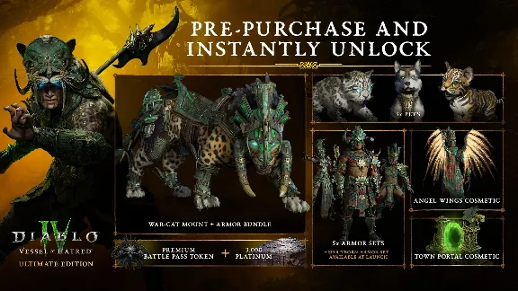 🟢🔥DIABLO® IV: VESSEL OF HATRED Ultimate DLC🌍XBOX