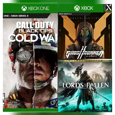 Ghostrunner 2  + Call of Duty: Black Ops Cold War + LORDS OF THE FALLEN❤️‍🔥XBOX