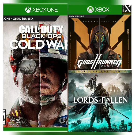 Ghostrunner 2  + Call of Duty: Black Ops Cold War + LORDS OF THE FALLEN❤️‍🔥XBOX
