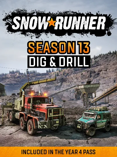 SnowRunner — Season 13: Dig & Drill ПК EPIC GAMES EGS PC ЭПИК ГЕЙМС ЕГС