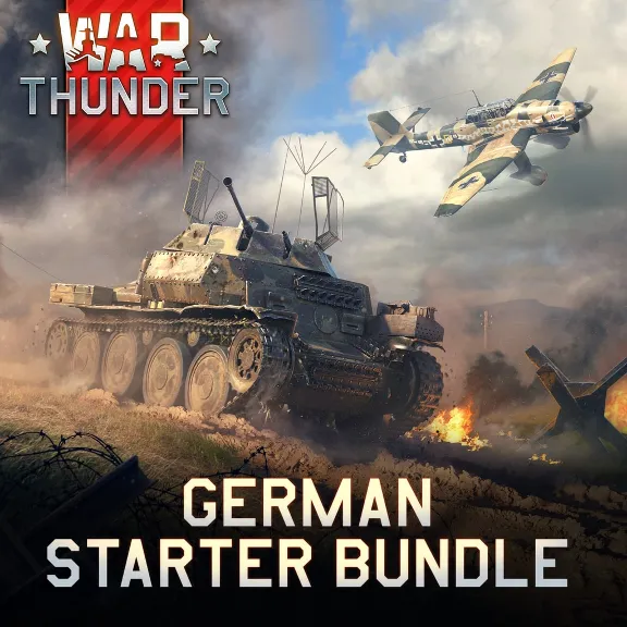 War Thunder - Комплект Новобранца Германии PS4 PS5 ПСН PLAYSTATION