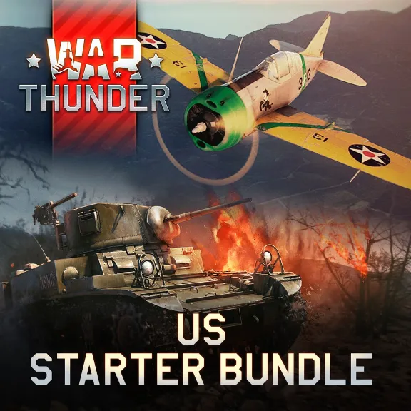 War Thunder - Стартовый комплект США PS4 PS5 ПСН PLAYSTATION
