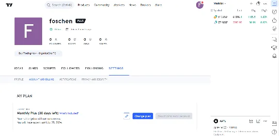 🟢 TradingView PLUS • Original 🌐 30 days 🟢 ANTIBAN