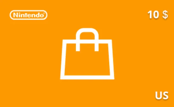 Подарочная карта Nintendo eShop 10 долл. US-регион