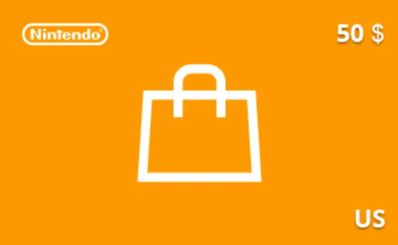 Подарочная карта Nintendo eShop 50 долл. US-регион