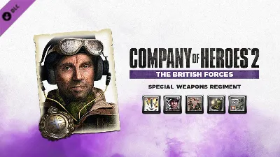 ✅CoH 2 British Commander Special Weapons Regiment⭐Steam