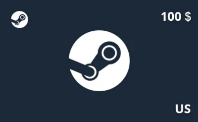 Подарочная карта Steam 100 долл. US-регион