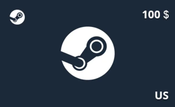Подарочная карта Steam 100 долл. US-регион
