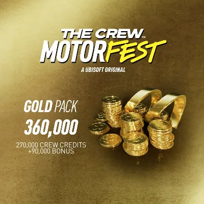 The Crew Motorfest набор Золото 360 000 Crew Credits