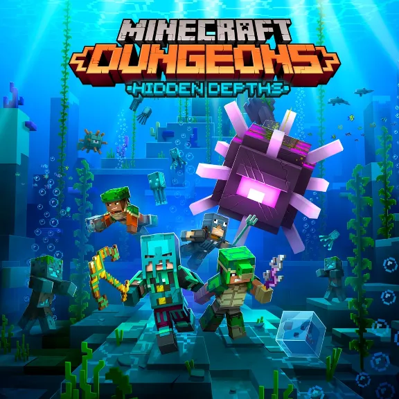 Minecraft Dungeons: Hidden Depths PSN PS4 PLAYSTATION