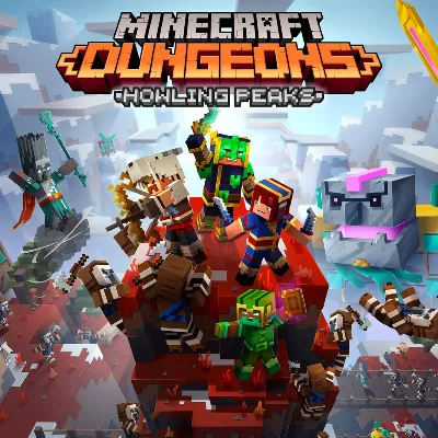 Minecraft Dungeons: Воющие вершины PS4 ПСН PLAYSTATION